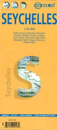 Buy map Seychelles by Borch GmbH.
