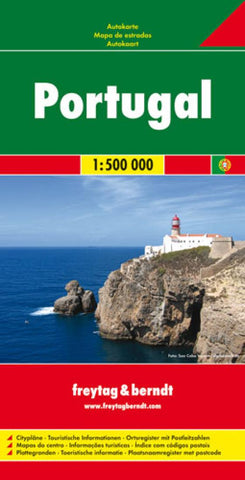 Buy map Portugal by Freytag-Berndt und Artaria