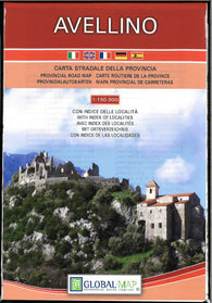 Buy map Avellino Provincial Road Map: carta stradale della provincia