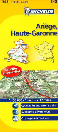 Buy map Arige, Haute Garonne (343) by Michelin Maps and Guides