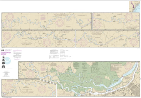 Buy map Savannah River Savannah to Brier Creek (11514-31) by NOAA