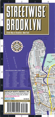 Buy map Streetwise Brooklyn : street map of Brooklyn, New York