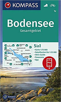 Buy map Bodensee Gesamtgebiet