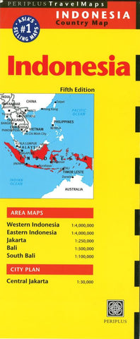 Buy map Indonesia by Periplus Editions