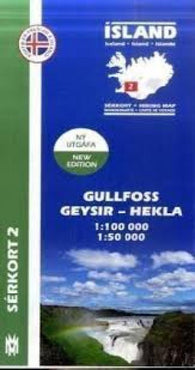 Buy map Gullfoss & Geysir hiking map