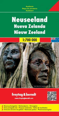 Buy map Neuseeland = Nueva Zelanda = Nieuw Zeeland