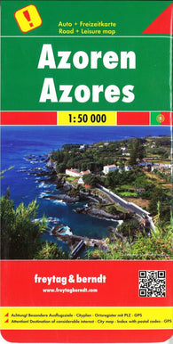 Buy map Azores by Freytag-Berndt und Artaria