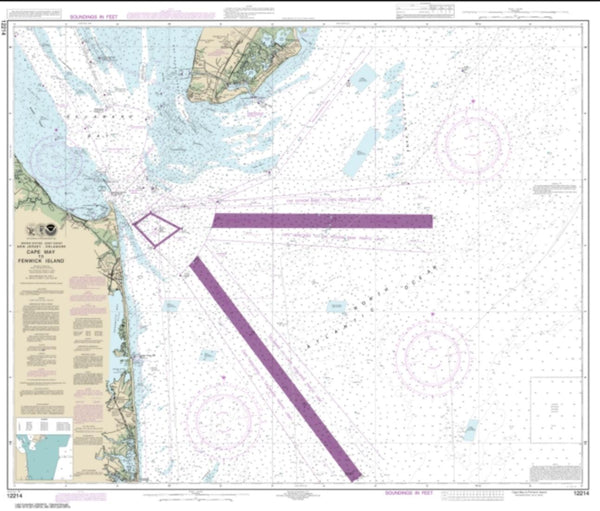 Buy map Cape May to Fenwick Island (12214-49) by NOAA