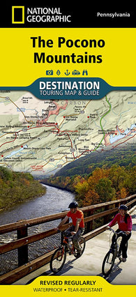 Buy map Pocono Mountains, PA, DestinationMap
