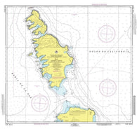 Buy map Isla Espiritu Santo by Secretaria de Marina