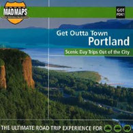 Buy map Portland, Oregon, Get Outta Town by MAD Maps