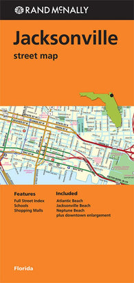 Buy map Jacksonville, Florida by Rand McNally