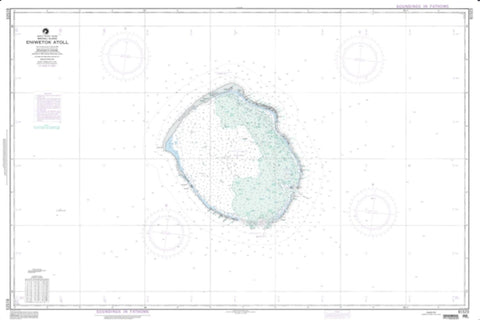 Buy map Eniwetok Atoll (NGA-81523-4) by National Geospatial-Intelligence Agency