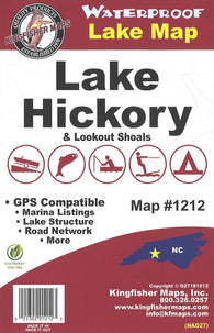 Buy map Hickory/Lookout Shoals