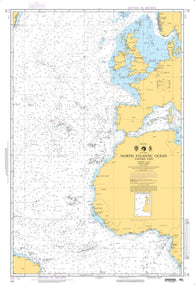 Buy map North Atlantic Ocean - Eastern Portion (NGA-14-4) by National Geospatial-Intelligence Agency