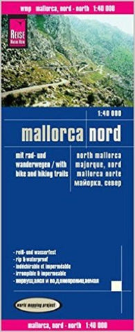 Buy map Mallorca : nord = North Mallorca = Majorque, nord = Mallorca norte,