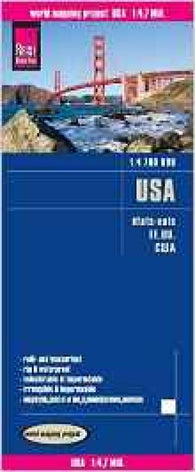 Buy map USA Road Map