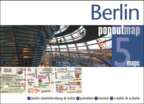 Buy map Berlin, Germany PopOut Map by PopOut Products, Compass Maps Ltd.