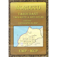 Buy map Morocco: Taroudant, Tafraoute & Anti-atlas