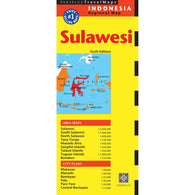 Buy map Sulawesi, Indonesia by Periplus Editions