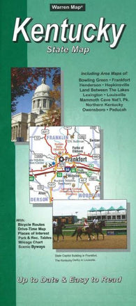 Buy map Kentucky, State Map by Five Star Maps, Inc.