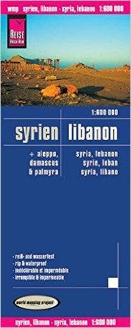 Buy map Syrien, Libanon = Syria, Lebanon = Syrie, Leban = Syria, Libano