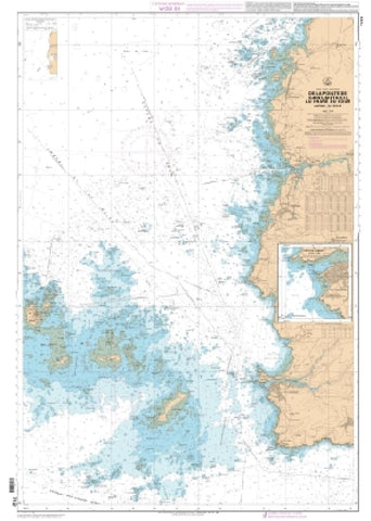 Buy map De la Pointe de Saint-Mathieu au phare du Four - Chenal du Four by SHOM