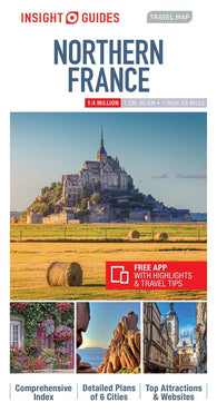 Buy map Northern France : Insight Guides Travel Map