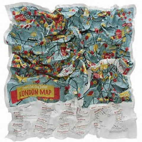 Buy map London, United Kingdom Junior Crumpled City Map by Palomar S.r.l.