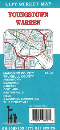 Buy map Youngstown, Ohio, Vicinity by GM Johnson