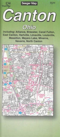 Buy map Canton, Ohio by The Seeger Map Company Inc.