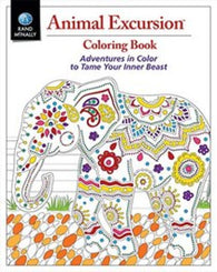 Buy map Animal Excursions Coloring Book by Rand McNally