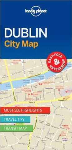 Buy map Dublin, Ireland City Map by Lonely Planet Publications