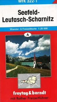 Buy map Seefeld, Leutasch and Scharnitz, WFK 322-1 by Freytag-Berndt und Artaria