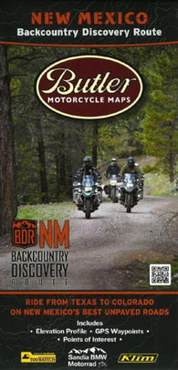 Buy map New Mexico Backcountry Discovery Route by Butler Motorcycle Maps
