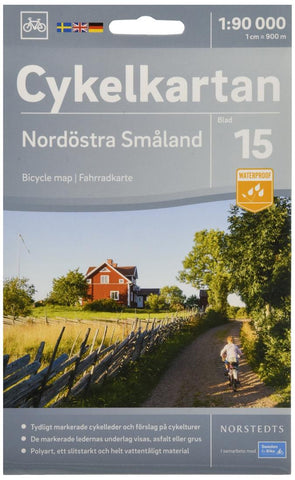 Buy map Cykelkartan Blad 15 Nordöstra Småland