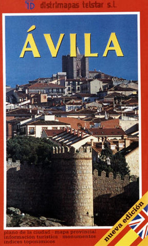 Buy map Avila, Spain by Distrimapas Telstar, S.L.
