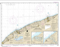 Buy map Ashtabula to Chagrin River; Mentor Harbor; Chagrin River (14825-25) by NOAA