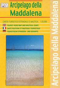 Buy map Arcipelago della Maddalena : carta turistico-stradale 1:25.000