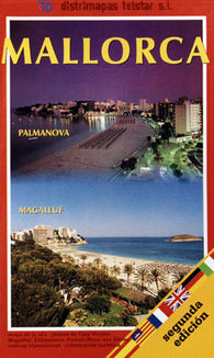 Buy map Majorca, Palma Nova, Spain by Distrimapas Telstar, S.L.