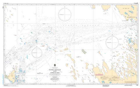 Buy map Storis Passage and Approaches by Canadian Hydrographic Service