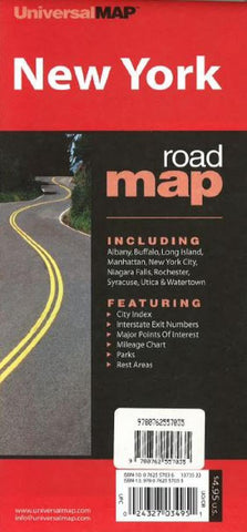 Buy map New York State Road Map by Kappa Map Group