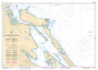 Buy map Thetis Island to/a Nanaimo by Canadian Hydrographic Service