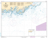 Buy map Iles Sainte-Marie a/to Ile a La Brume by Canadian Hydrographic Service