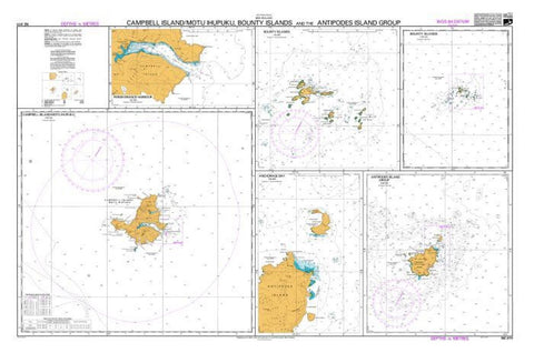 Buy map CAMPBELL ISLAND/MOTU IHUPUKU, BOUNTY ISLANDS AND THE ANTIPODES ISLAND GROUP / ANCHORAGE BAY  (3111) by Land Information New Zealand (LINZ)