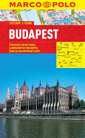 Buy map Budapest, Hungary by Marco Polo Travel Publishing Ltd