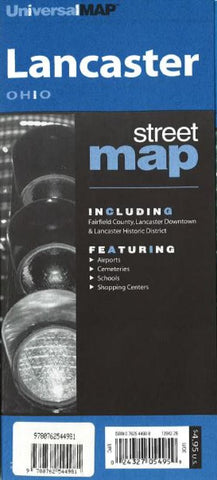 Buy map Lancaster, Ohio by Kappa Map Group