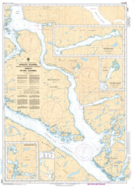 Buy map Principe Channel Central Portion/Partie Centrale and/et Petrel Channel by Canadian Hydrographic Service