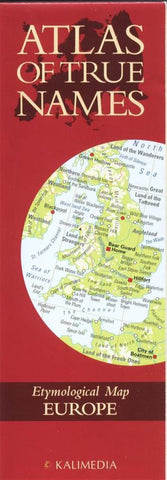 Buy map Atlas of true names : etymological map : Europe