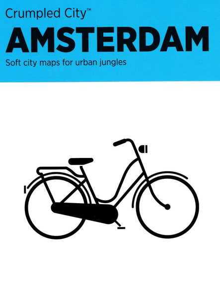 Buy map Amsterdam, Netherlands Crumpled City Map by Palomar S.r.l.
